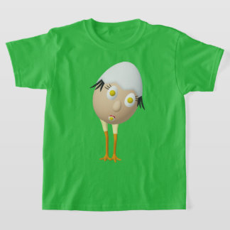 RG & RA Quirky Egg Character Cute Design T-Shirt