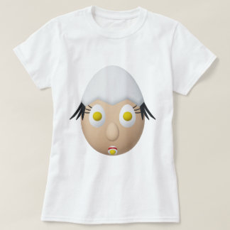 RG & RA Quirky Egg Character Cute Design T-Shirt