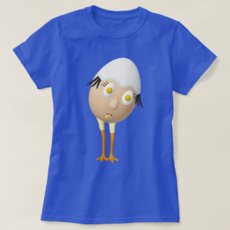 RG & RA Quirky Egg Character Cute Design T-Shirt