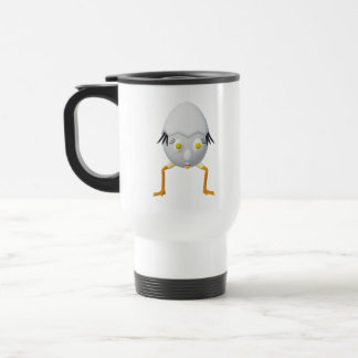RG & RA Quirky Egg Character Cute Design Travel Mug