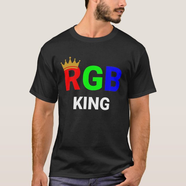 RGB King T-Shirt (Front)