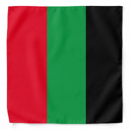 RGB Pan African Flag  Bandana