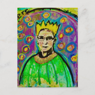 RGB Postcard Ruth Baden Ginsburg- Starring Role