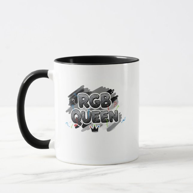 RGB Queen Mug (Left)