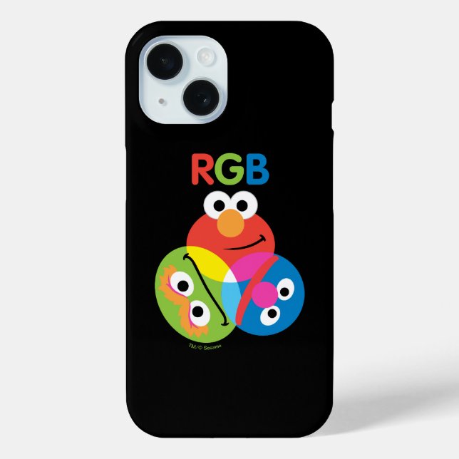 RGB Sesame Street Case-Mate iPhone Case (Back)