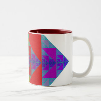 RGB Sierpinski Square Mug