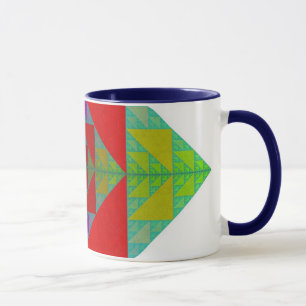 RGB Sierpinski Square Mug