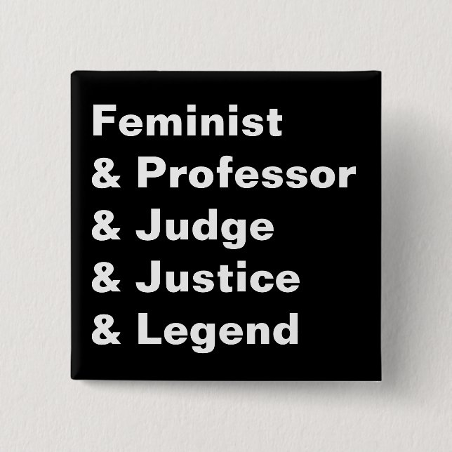 RGB was a legend 15 Cm Square Badge (Front)