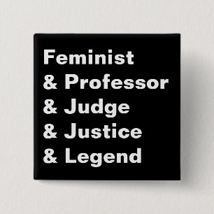 RGB was a legend 15 Cm Square Badge