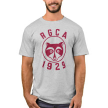 RGCA Men's Basic T-shirt Red Logo