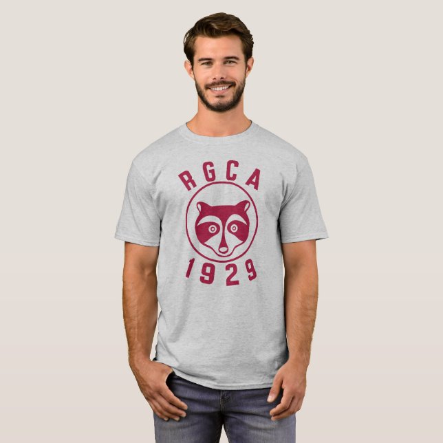 RGCA Men's Basic T-shirt Red Logo (Front Full)