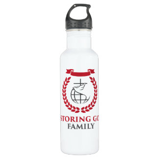 RGF 24oz White Steel Water Bottle