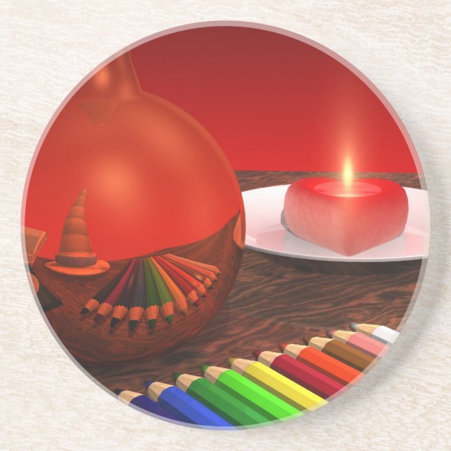 rhapsodie in red coaster (Front)