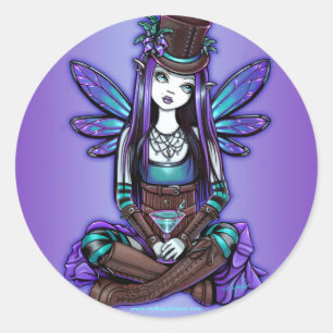 "Rhapsody" Gothic Absinthe Fairy Art Stickers