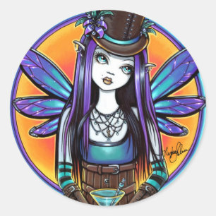 "Rhapsody" Gothic Absinthe Fairy Art Stickers