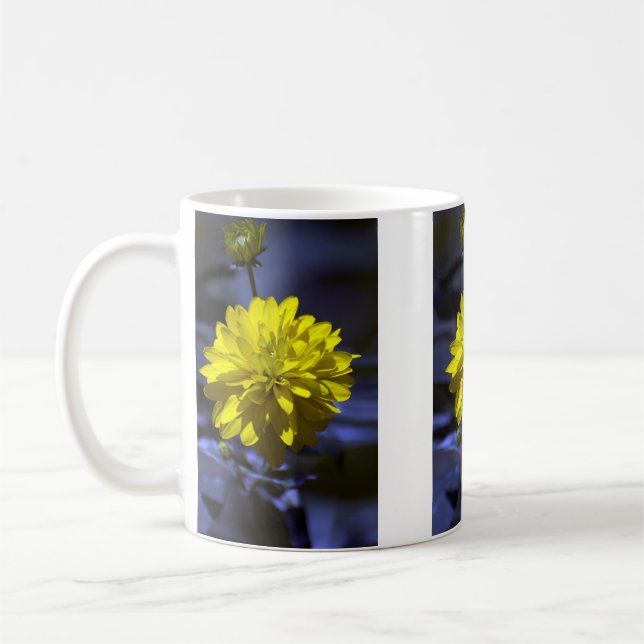 Rhapsody in blue coffee mug (Left)