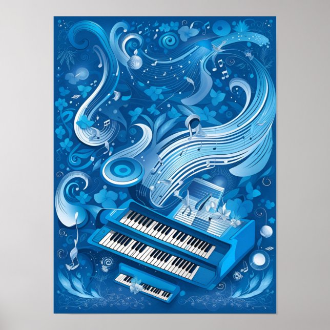 Rhapsody in Blue Poster (Front)