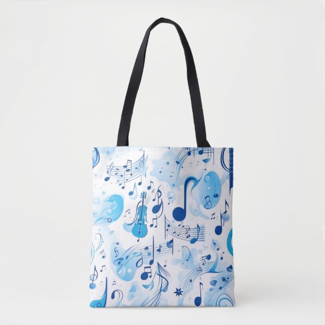Rhapsody in Blue Tote (Front)