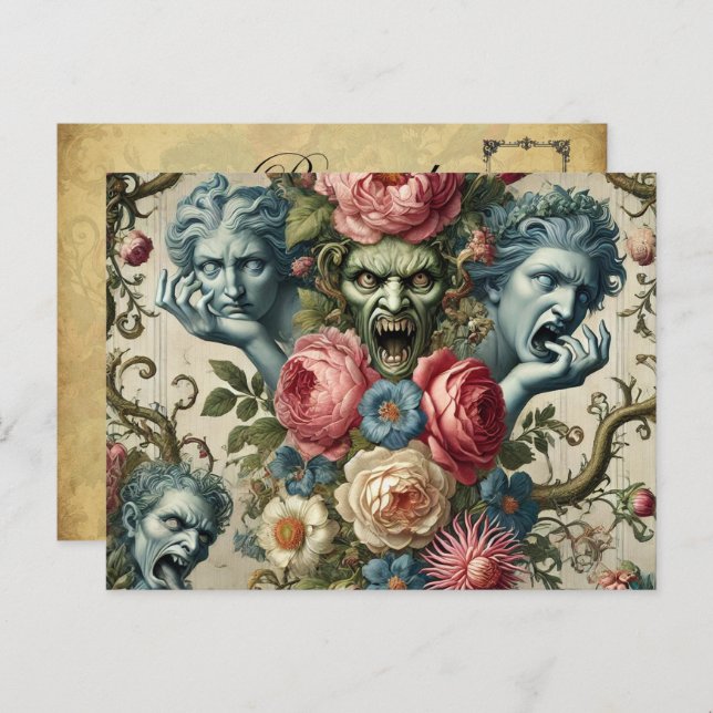 Rhapsody Road – Gothic Victorian Holiday Postcard (Front/Back)