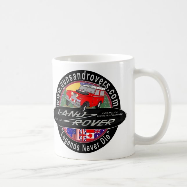 RHD Guns and Rovers Mug (Right)