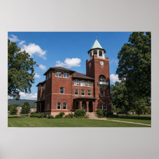 Rhea County Courthouse Dayton — AI Art (No Text) Poster