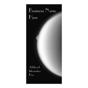Rhea Emerges from Titan 2012 Calendar Rack Card