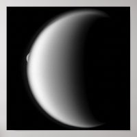 Rhea Emerges from Titan Canvas Print