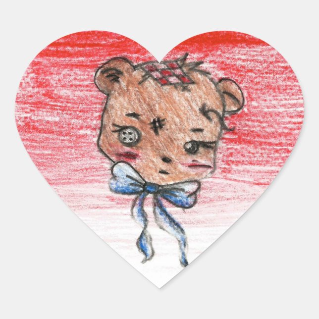 Rhea: Heart Sticker (Front)