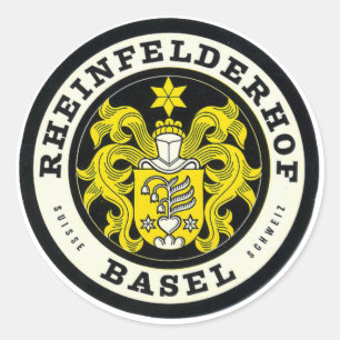 Rheinfelderhof Basel Switzerland Travel Sticker