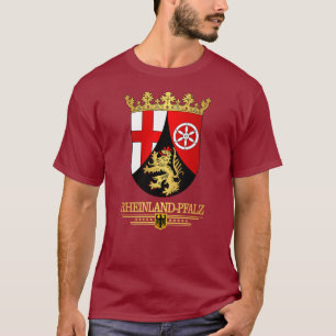 Rheinland-Pfalz (Rhineland-Palatinate) COA T-Shirt