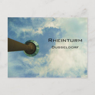 Rheinturm Dusseldorf Postcard