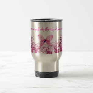 Rheumatoid Arthritis Awareness Butterfly Mug