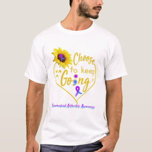 Rheumatoid Arthritis Awareness Month Ribbon Gifts T-Shirt