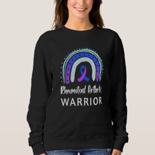 Rheumatoid Arthritis Ribbon RA Support Awareness S Sweatshirt