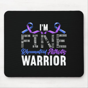 Rheumatoid Arthritis Warrior Autoimmune Disorder Mouse Mat