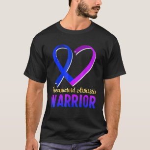 Rheumatoid Arthritis Warrior Awareness Ribbon T-Shirt