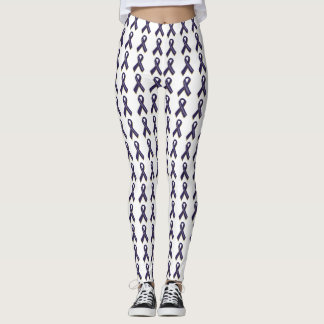 Rheumatoid Disease Awareness Ribbon Leggings