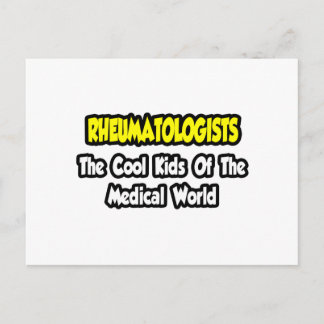 Rheumatologists ... Cool Kids of Medical World Postcard