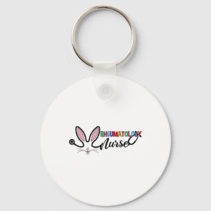 Rheumatology Nurse Bunny Easter Stethoscope Nursin Key Ring