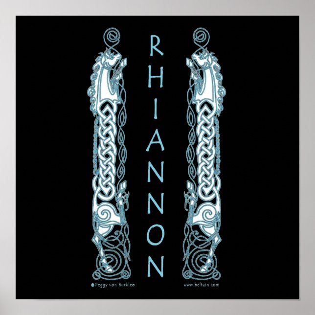 Rhiannon Celtic Art Prints (Front)