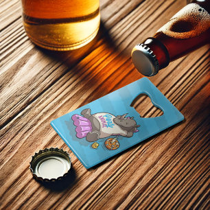 Rhin-open Sesame! Funny Party Animal Rhino Cartoon