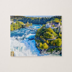 Rhine Falls, Schaffhausen, Switzerland Jigsaw Puzzle
