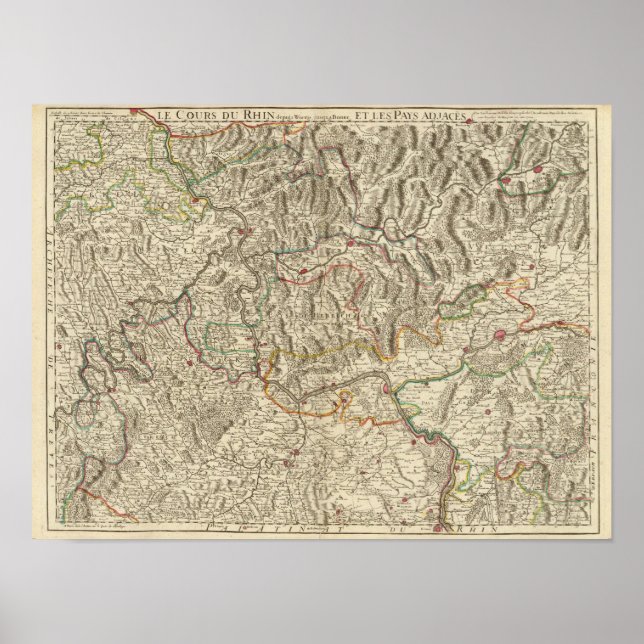 Rhine River Valley Poster (Front)