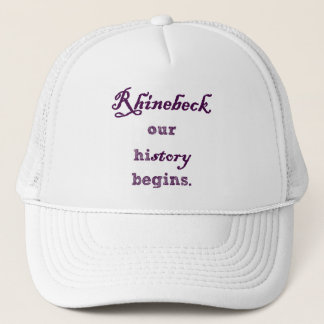 Rhinebeck, my history starts here. trucker hat