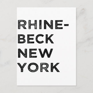 RHINEBECK NEW YORK POSTCARD