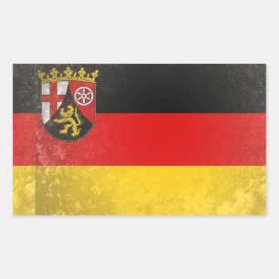 Rhineland-Palatinate Rectangular Sticker