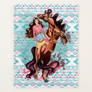 Rhinestone Cowgirl Horse Themed Planner
