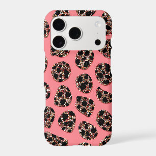 Rhinestone Leopard iPhone Case Y2K Glam Bling