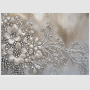 Rhinestone Patina, Background Bling Tissue Paper