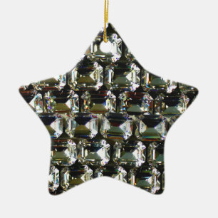 Rhinestones Ceramic Tree Decoration
